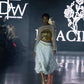 Fire+Whimsy Bicycle Tube Earrings Worn by Model on Fashion Show Runway | Sustainable Fashion Earrings | Kaden & Kai