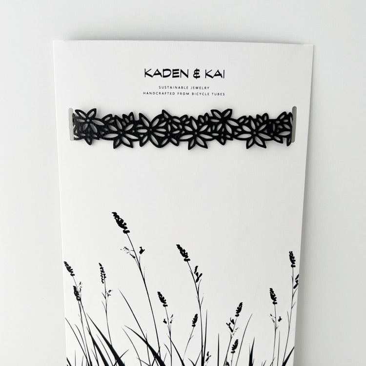 Daisy Choker on Display Card | Sustainable Fashion Jewelry | Kaden & Kai