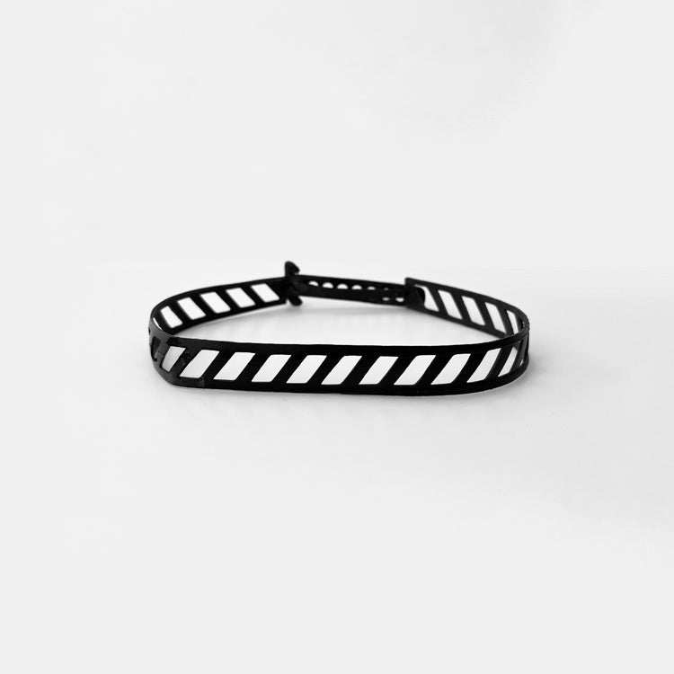 Diver Down Bicycle Tube Geometric Choker | Sustainable Fashion Jewelry | Kaden & Kai