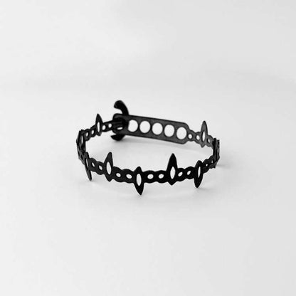 Fierce Tribal Bicycle Tube Bracelet | Call of the Wild Collection | Sustainable Fashion Earrings | Kaden & Kai