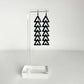 Momentum Bicycle Tube Earrings on Stand | Sustainable Fashion | Kaden & Kai