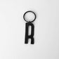 Monogrammed Key Chain Made from Upcycled Bicycle Tubes | Kaden & Kai