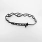 Back View of Pure Whimsy Bicycle Tube Choker | Sustainable Fashion Jewelry | Kaden & Kai