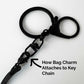 Twirly Twig Key Chain Attachment