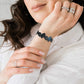 Isla Bicycle Tube Bracelet on Woman | Sustainable Fashion Jewelry | Kaden & Kai