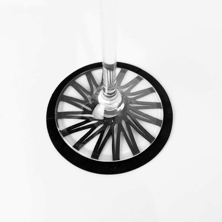 Wheel Coasters Made from Bicycle Tubes
