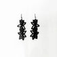 Wildflower Earrings handcrafted in Black Verdasil® | Verdacious - Bold By Design | Performance Jewelry |  KADEN & KAI®