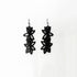 Wildflower Earrings handcrafted in Black Verdasil® | Verdacious - Bold By Design | Sustainable Fashion Jewelry |  KADEN & KAI®