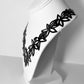 Wildflower Necklace handcrafted in Black Verdasil® | Verdacious - Bold By Design | Performance Jewelry |  KADEN & KAI®