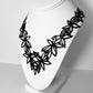 Wildflower Necklace handcrafted in Black Verdasil® | Verdacious - Bold By Design | Performance Jewelry |  KADEN & KAI®