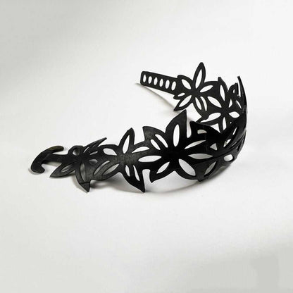 Wildflower Bracelet handcrafted in Black Verdasil™, Verdacious™ collection — Bold By Design. Performance jewelry by KADEN & KAI®.