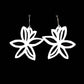 Wildflower Earrings handcrafted in White Verdasil® | Verdacious - Bold By Design | Performance Jewelry |  KADEN & KAI®