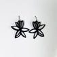 Wildflower Earrings handcrafted in Black Verdasil® | Verdari Performance Jewelry |  KADEN & KAI®