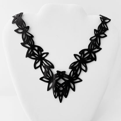 Wildflower Bicycle Tube Necklace | Sustainable Fashion Jewelry | Kaden & Kai