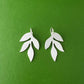 Wisteria Leaf Earrings