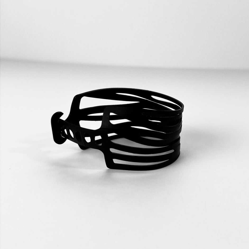 Ec melodi カラビナ Zebra Wrap Bracelet | Sustainable Fashion Jewelry Made from