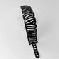 Zebra Bicycle Tube Bracelet | Sustainable Bracelets | Kaden & Kai