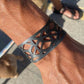 Tropical Vine Bicycle Tube Bracelet on man's wrist | Statement Jewelry | Kaden & Kai